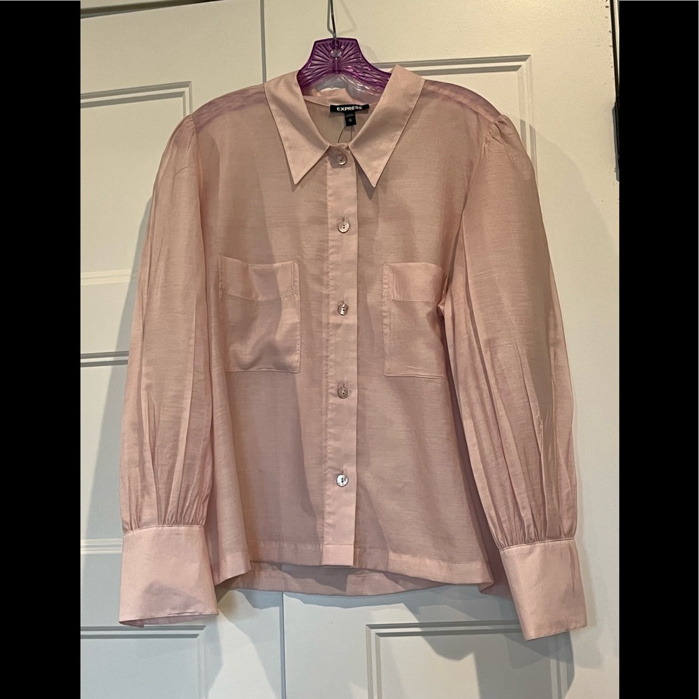 Express long sleeve blouse